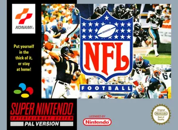 NFL Football (Europe) box cover front